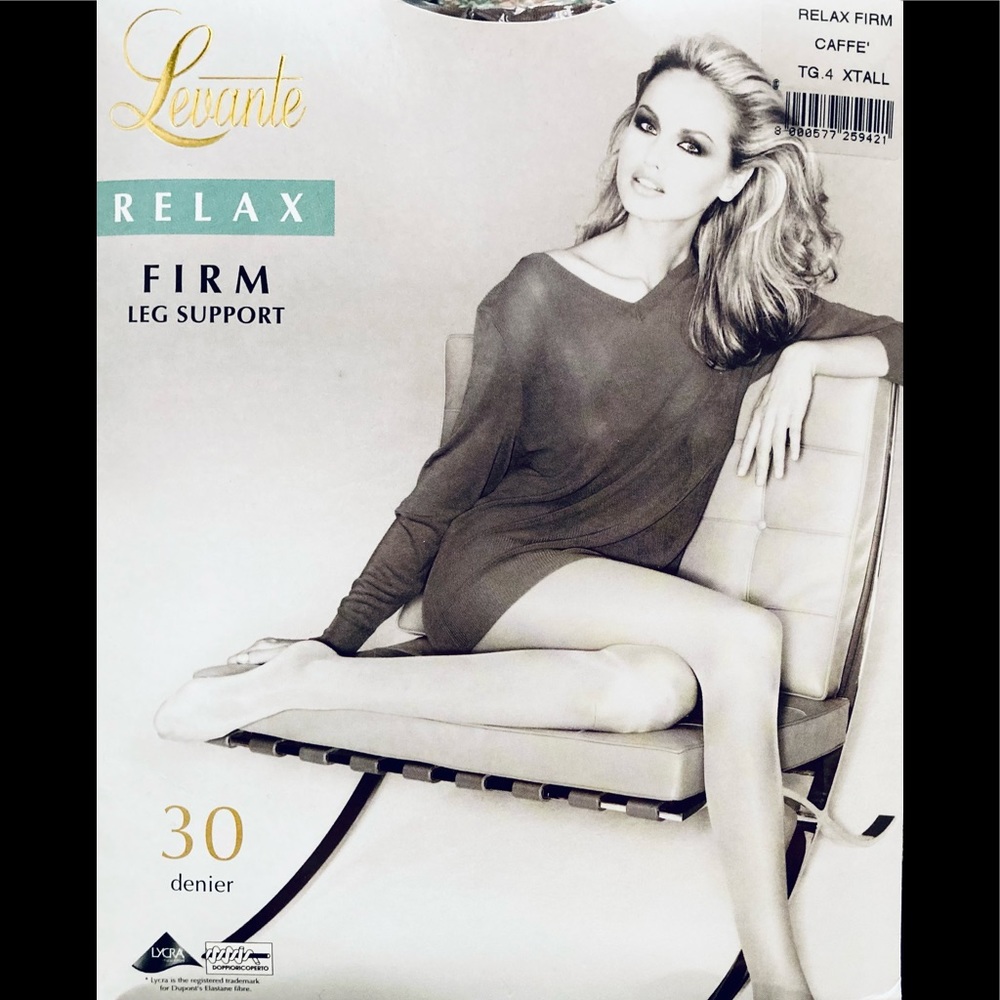 🌞3/$18🌞BROWN Levante satin matte stockings, Sz XL, 30 Denier